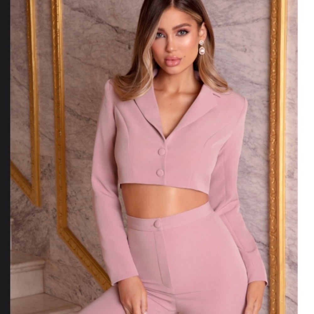 Oh Polly crop blazer
